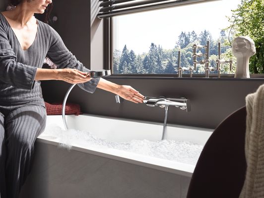 Hansgrohe Handbrause Pulsify 105 3-strahlig, Activation, verchromt, Farbe chrom Bild 31