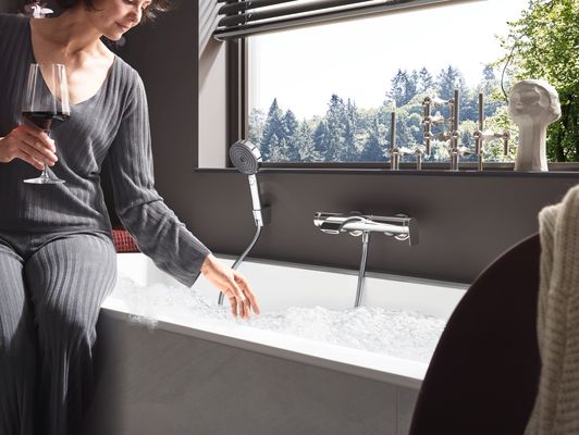 Hansgrohe Handbrause Pulsify 105 3-strahlig, Activation, verchromt, Farbe chrom Bild 32