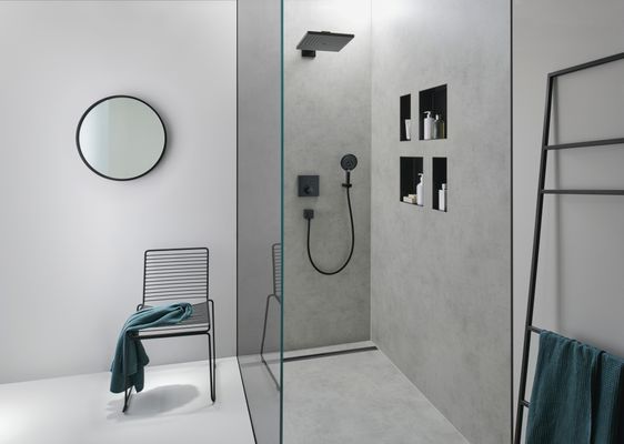 Hansgrohe Wandnische XtraStoris Minimalistic rahmenlos 300 x 300 x 100 mm MSW, 390 x 390 mm Bild 7