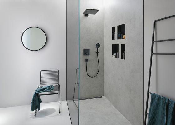 Hansgrohe Wandnische XtraStoris Minimalistic rahmenlos 300 x 300 x 100 mm MSW, 390 x 390 mm Bild 10