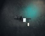 Hansgrohe Push-Schieber, für WallStoris mattschwarz, Farbe Schwarz Matt Bild 5