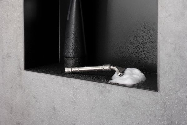 Hansgrohe Wandnische XtraStoris Minimalistic rahmenlos 300 x 300 x 100 mm MSW, 390 x 390 mm Bild 2