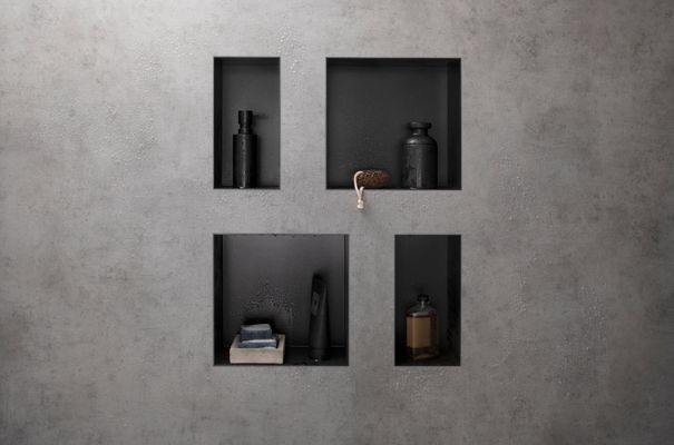Hansgrohe Wandnische XtraStoris Minimalistic rahmenlos 300 x 300 x 100 mm MSW, 390 x 390 mm Bild 17