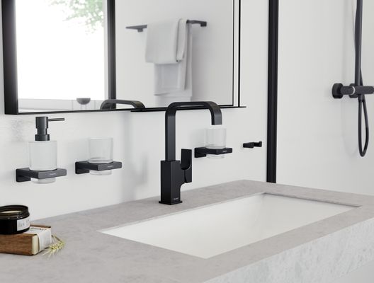 Hansgrohe Badetuchhalter AddStoris matt, 32 x 70 x 70 mm, Farbe schwarz Bild 11