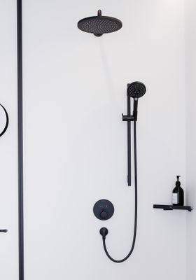 Hansgrohe Handbrause Raindance Select S120 3jet, EcoSmart,9 l/min, matt, 125 mm, Farbe schwarz Bild 7