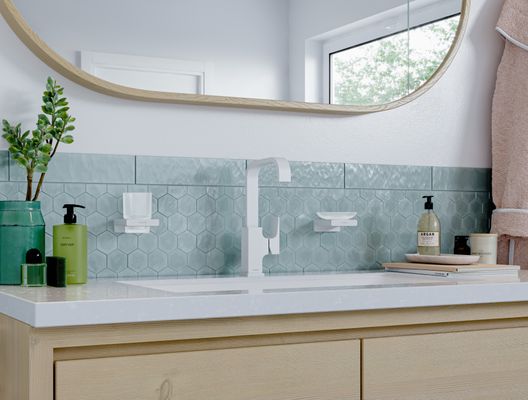 Hansgrohe Zahnputzbecher AddStoris matt weiss, 94 x 81 x 91 mm, Farbe weiß Bild 7