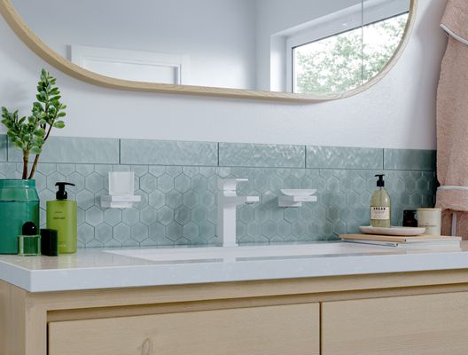 Hansgrohe Zahnputzbecher AddStoris matt weiss, 94 x 81 x 91 mm, Farbe weiß Bild 8