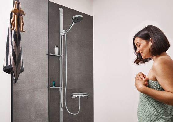 Hansgrohe Handbrause Rainfinity 130 3jet, 132 mm, Farbe chrom Bild 17