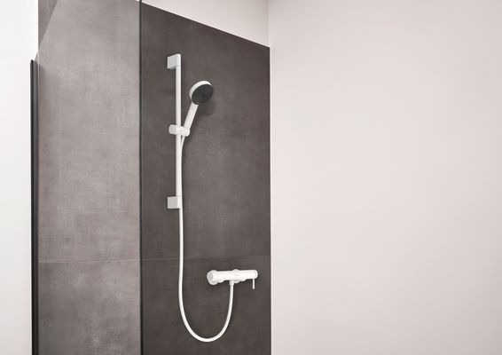 Hansgrohe Brausenmischer Aufputz Finoris matt, Farbe weiß Bild 4