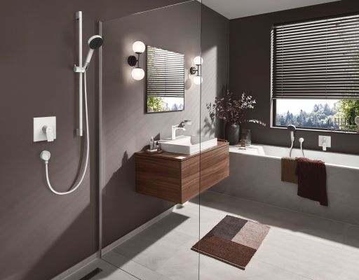 Hansgrohe Seifenschale AddStoris matt weiss, 52 x 107 x 109 mm, Farbe weiß Bild 16