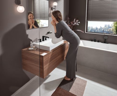 Hansgrohe Seifenschale AddStoris, 52 x 107 x 109 mm, Farbe schwarz Bild 18