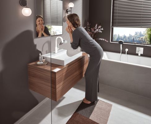 Hansgrohe Seifenschale AddStoris matt weiss, 52 x 107 x 109 mm, Farbe weiß Bild 22