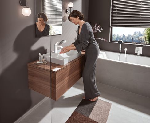 Hansgrohe Seifenschale AddStoris matt weiss, 52 x 107 x 109 mm, Farbe weiß Bild 28