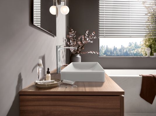 Hansgrohe Einhebel-Waschtischmischer 250 Highriser, ohne Ablaufgarnitur, Farbe chrom Bild 4