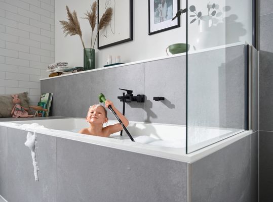 Hansgrohe Kinderhandbrause 2jet Jocolino Krokodil 2-strahlig, Farbe grün Bild 6
