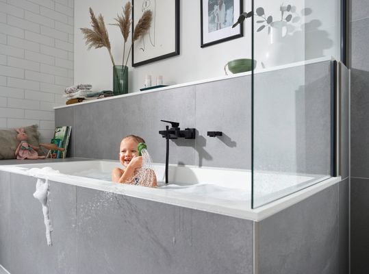 Hansgrohe Kinderhandbrause 2jet Jocolino Krokodil 2-strahlig, Farbe grün Bild 8