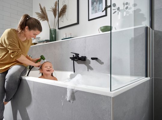 Hansgrohe Kinderhandbrause 2jet Jocolino Krokodil 2-strahlig, Farbe grün Bild 11