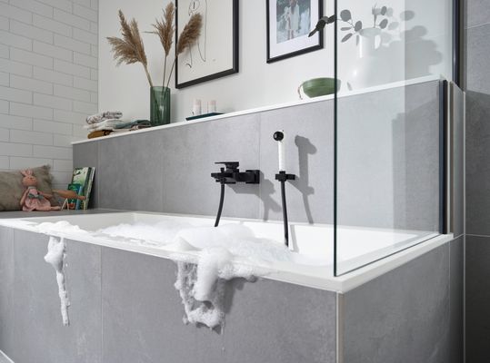 Hansgrohe Kinderhandbrause 2jet Zebra Jocolino schwarz / weiss, Farbe schwarz Bild 4