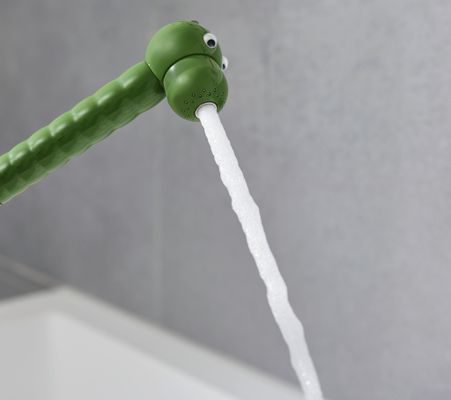 Hansgrohe Kinderhandbrause 2jet Jocolino Krokodil 2-strahlig, Farbe grün Bild 14