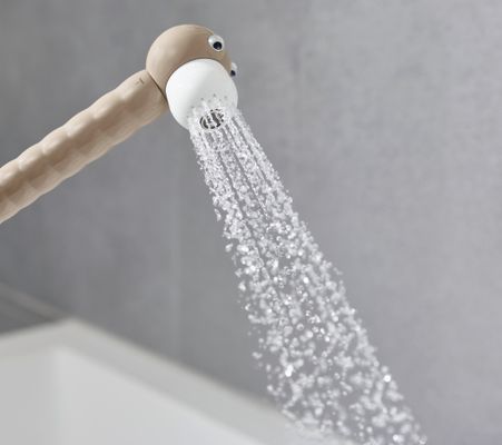 Hansgrohe Kinderhandbrause 2jet Löwe Jocolino, Farbe beige Bild 7