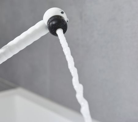 Hansgrohe Kinderhandbrause 2jet Zebra Jocolino schwarz / weiss, Farbe schwarz Bild 8