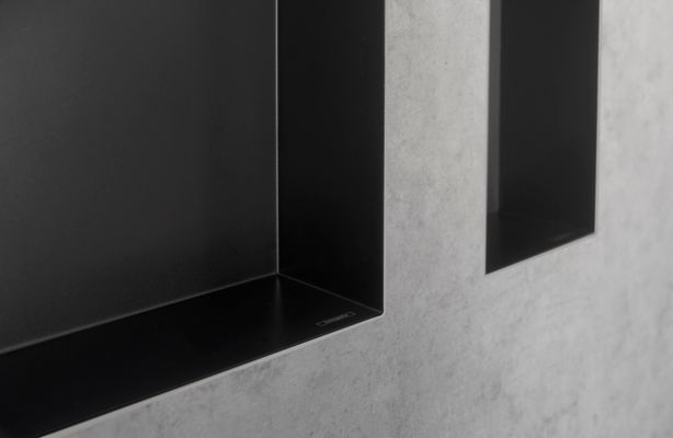Hansgrohe Wandnische XtraStoris Minimalistic rahmenlos 300 x 300 x 100 mm MSW, 390 x 390 mm Bild 4