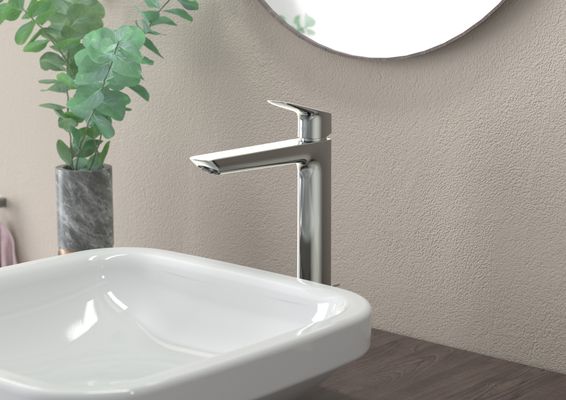 Hansgrohe Waschtischmischer 240 Fine Logis, ohne Ablaufgarnitur, Farbe chrom Bild 3