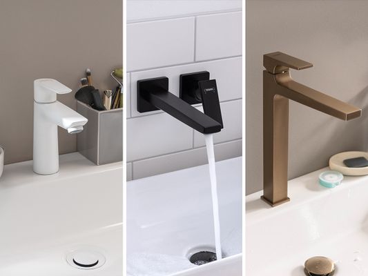 Hansgrohe Waschtischmischer 260 Metropol, mit Push-Open Ablaufgarnitur BBR, Farbe bronze Bild 5