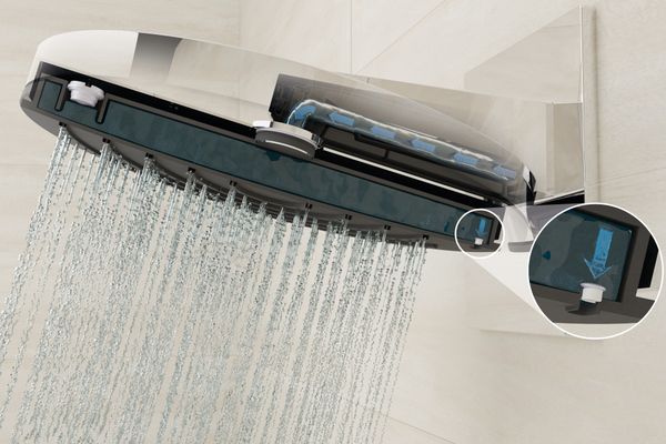 Hansgrohe Showerpipe Pulsify S 260 1-strahlig EcoSmart, mit AP-Brausethermostat, 1137 x 413 x 591 mm, Farbe chrom Bild 10