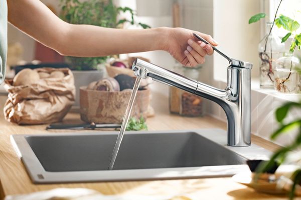 Hansgrohe Spültischmischer 150 Zesis M33 Metall Ausziehbrause Pro 2jet sBox, Farbe chrom Bild 5