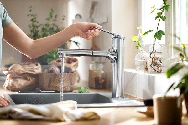 Hansgrohe Spültischmischer 160 Zesis M33 Ausziehbrause 2jet, Farbe chrom Bild 6