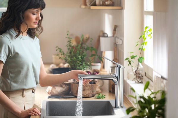 Hansgrohe Spültischmischer 160 Zesis M33 Ausziehbrause 2jet, Farbe chrom Bild 7