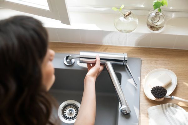 Hansgrohe Spültischmischer 160 M33 Vorfenstermontage, 1jet, Farbe chrom Bild 3