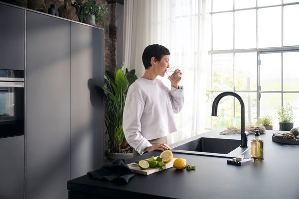 Hansgrohe SodaSystem 210 Aqittura M91 Ausziehauslauf 1j sBox Starter Set MSW, Farbe schwarz Bild 5