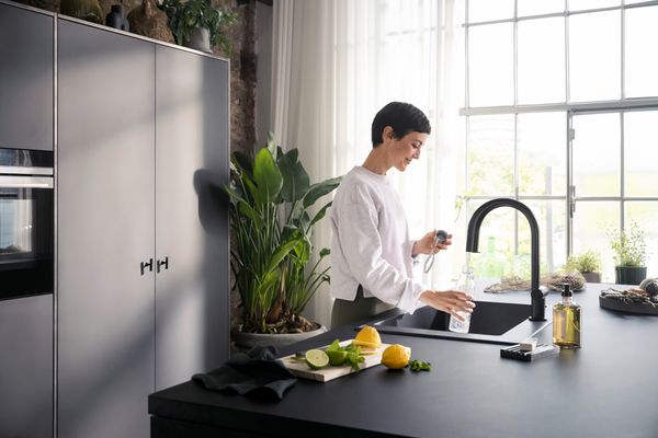 Hansgrohe SodaSystem 210 Aqittura M91 Ausziehauslauf 1j sBox Starter Set MSW, Farbe schwarz Bild 7