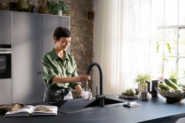 Hansgrohe SodaSystem 210 Aqittura M91 Ausziehauslauf 1j sBox Starter Set MSW, Farbe schwarz Bild 16