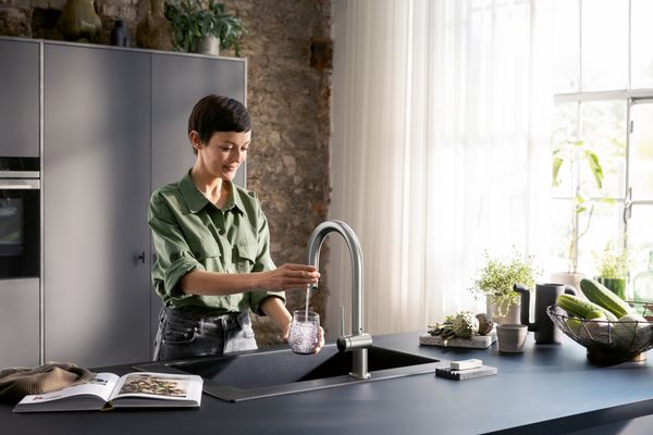 Hansgrohe SodaSystem 210 Aqittura M91 Ausziehauslauf 1j sBox Starter Set ST, Farbe Edelstahl-Optik (silber) Bild 8