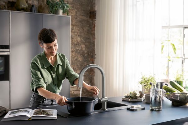 Hansgrohe SodaSystem 210 Aqittura M91 Ausziehauslauf 1j sBox Starter Set ST, Farbe Edelstahl-Optik (silber) Bild 10