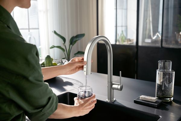Hansgrohe SodaSystem 210 Aqittura M91 Ausziehauslauf 1j sBox Starter Set ST, Farbe Edelstahl-Optik (silber) Bild 14