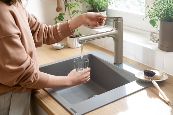 Hansgrohe Spültischmischer 160 Zesis M33 Metall Ausziehbrause Pro 2jet sBox BSO, Farbe Edelstahl-Optik (silber) Bild 4