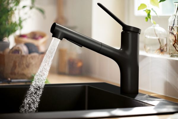 Hansgrohe Spültischmischer 150 Zesis M33 Ausziehbrause 2jet matt, Farbe schwarz Bild 7