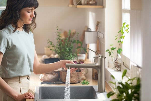 Hansgrohe Spültischmischer 160 Zesis M33 Metall Ausziehbrause Pro 2jet sBox BSO, Farbe Edelstahl-Optik (silber) Bild 5