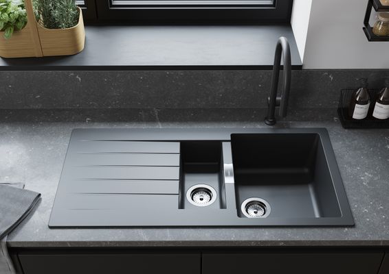 Hansgrohe Spültischmischer 210 Talis M54 Ausziehauslauf 1jet sBox matt, 435 mm, Farbe schwarz Bild 3