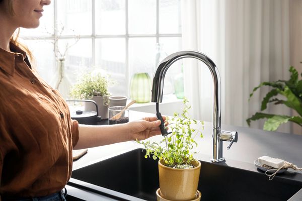 Hansgrohe FilterSystem 210 Aqittura M91 Ausziehausl.1jet Starter Set, Farbe silberfarben Bild 7