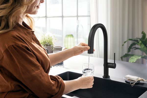 Hansgrohe FilterSystem 210 Aqittura M91 Ausziehausl.1jet mattschwarz Bild 9