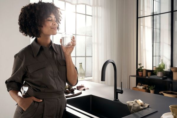 Hansgrohe FilterSystem 210 Aqittura M91 Ausziehausl.1jet mattschwarz Bild 12