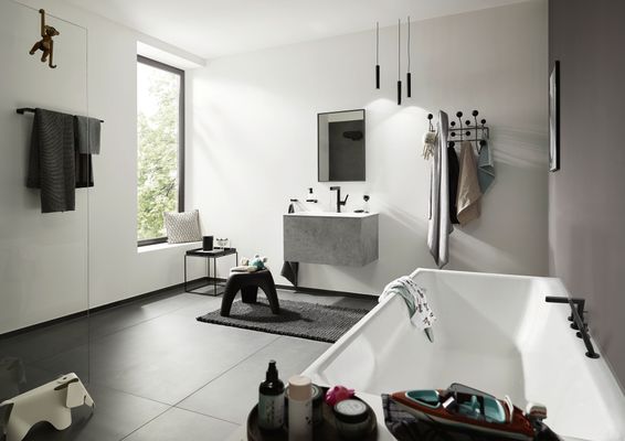 Hansgrohe Waschtischmischer 260 Finoris Highriser matt, Farbe schwarz Bild 8