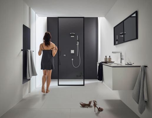 Hansgrohe Handbrause Pulsify 105 3-strahlig, EcoSmart, Relaxation, Farbe chrom Bild 20