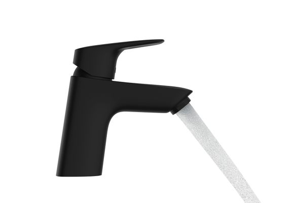 Hansgrohe Waschtischmischer Logis 70 CoolStart matt, Farbe schwarz Bild 2
