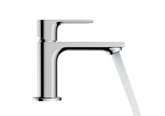 Hansgrohe E Einhebel-Waschtischmischer 80, mit Ablaufgarnitur, Farbe chrom Bild 2